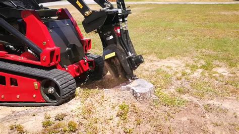 stump grinder attachment for dingo